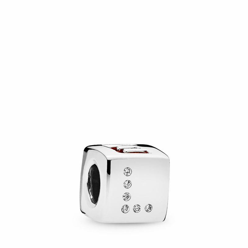 Pandora Australia Love Dice Charm - Sterling Silver | VBINZL617